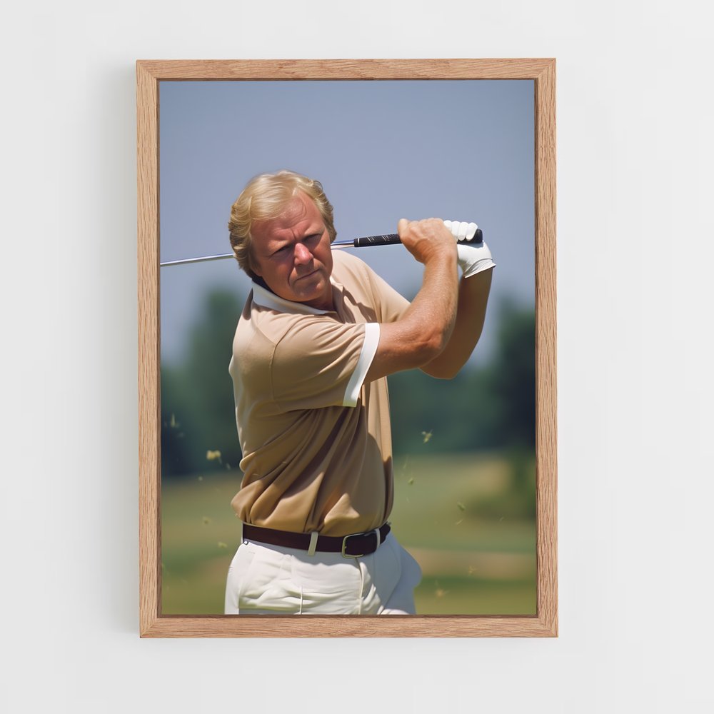 Poster Jack de nicklaus – affiche Golf (vue 4)